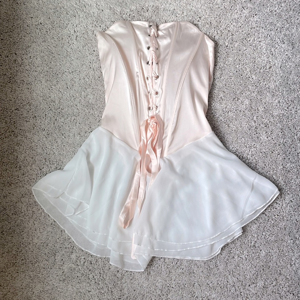Lace-Up Dress